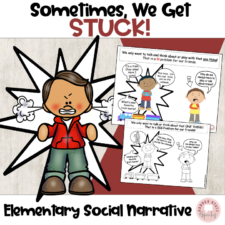 stuck, emotional regulation, perseverative thought, elementary, autism